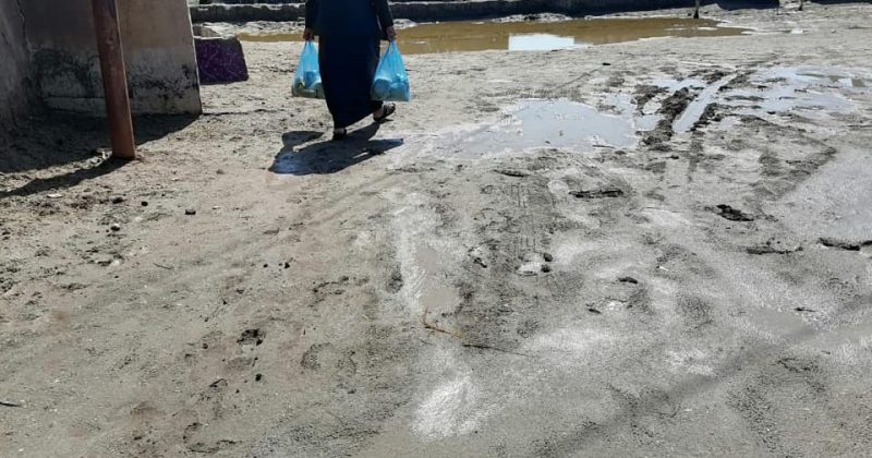 Lokale vrijwilligers in Irak